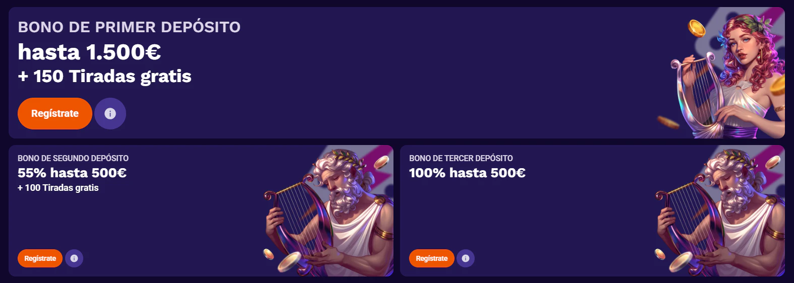 Bono de bienvenida de LiraSpin Casino